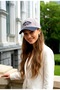 Chilton Vintage Textured Embroidery Detailed Buckle Adjustable Women's Hat
