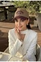Chilton Vintage Textured Embroidery Detailed Buckle Adjustable Women's Hat