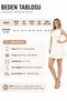 Krem-88101 Terry Mini Tricot Dress Slim Fit Sleeveless Summer - 2