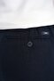 Oversize Fit Side Pocket Elastic Waist Navy Blue Linen Trousers P 1216 - 6