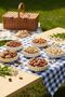 6-Piece Footed Presentation Bowl Set |   Unbreakable Appetizer, Nuts, Snack & Dessert Serving Container |   Stylish and Durable |   Beige - 7