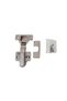 Silent PRO 3D hinge with applied damper, adjustable