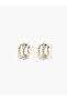 Stone Detailed Multiple Hoop Earrings