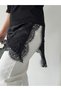 Women's Lace Detailed T-Shirt - 3