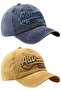 Unisex Vintage Always 75 Embroidered Adjustable Baseball Cap Hat Set of 2