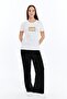 Printed Women's T-Shirt Trus White - 4