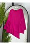 Women's 100% Cotton Lycra Asymmetrical Combed Cotton Tunic - 2