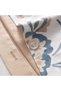 Verona Elegant Garden Double 100% Aegean Cotton Duvet Cover Set - with Sheets - 4 Pillows Cream-Brown - 5