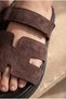 Women's Summer Stylish Sandals with Velcro Straps, Comfortable Sole, Daily Use Slippers - 5