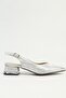 Silver Women's Heeled Shoes Pc-55802