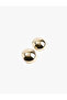 Steel Hemisphere Earrings - 2
