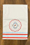 Decorative Kitchen Cotton Oven Towel with Special Pattern 35X50 cm Washable Bird - 2