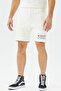 Urban Theory Printed Men's Short Men's Cotton Sports Shorts White