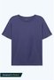 Women's 100% cotton short sleeve comfortable fit t-shirt 3507 light blue color