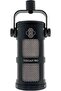 PODCAST PRO Black dynamic microphone for podcast, broadcast, streaming & video conference