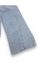 Girl's Summer Bow Embroidered 5-6-7-8-9-10 Year Old Wide Leg Jeans with Pants Stylish 2-Piece Set for Holidays - 7