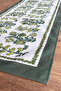 40X140Cm Woven Stain Resistant Printed Thai Feather Fabric Table Cloth Decorative Runner Washable - 3