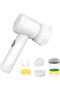 Cordless Electric Cleaning Brush,5 Interchangeable Heads,Multi-Surface Scrubber