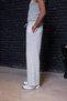 Raw-Hem Vintage Wash Wide Leg Pants - 5