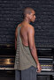 Fast Thin Strap Oversize Tank Top Green - 7