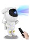 Astronaut Galaxy Star Projector,Nebula Ceiling LED Night Light with Remote and Timer,360° Rotation Space Projector for Kids Room Decor