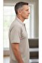 New Season Polo Collar Hidden Pocket Buttoned Men's T-Shirt - 2