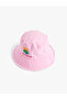 Cotton Embroidery Detailed Bucket Hat - 2