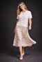 Women's Hair Braid Stone Detailed Tshirt - 2