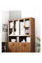 Multi-Layer Storage Bookshelf Rack Stylish Living Room Home Storage & Display Cabinet - 5