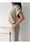 Women's Modal Fabric Zippered Vest Set Wide Leg Modern Two-Piece Set Casual Stylish Comfortable Combination - 2