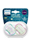 Ultra air night glows in the dark night pacifier 0-6 months girl scf376/19