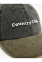 Cotton Embroidered Washable Cap Hat - 4