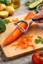 Stainless Steel Double-Bladed Multi-Purpose Peeler Fruit Vegetable Peeler - 2
