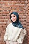 وشاح ناعم من قماش الفوال بنمط السلطان - 3