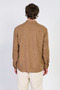 Men's long sleeve shirt - coffee - 5
