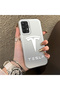 Samsung Galaxy A32 Compatible Silicone Edge Hard Back Anti-Fall Phone Case Tesla Patterned