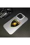 Silicone Edge Hard Back Phone Case Compatible with Oppo A6 Pro 5g Lamborghini Pattern - 7