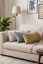 2-Piece Linen Cushion Cover 30X50 cm – Decorative Pillowcase with Piping, Hidden Zipper - 4
