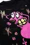 Black Courage the Cowardly Dog Y2K Unisex T-Shirt - 2
