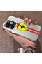 Tecno Spark 20 Compatible Silicone Edge Hard Back Anti-Fall Phone Case Ferrari Patterned - 2