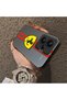 Redmi Note 13 Pro Plus 5g Compatible Silicone Edge Hard Back Anti-Fall Phone Case Ferrari Patterned - 3