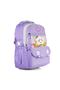 Rlx-1940 Set of 3 Children's Primary School Lunch Box with Pen Holder Lunch Box Bag Lunch Box Bag S Backpack Lila - 3