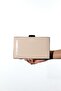 Destiny Beige Patent Leather Women's Evening Dress Bag - 5