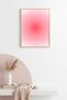 Natural Wood Framed Retro Oral History Artwork - Motivational Quotes - Pastel Tones |   Huhu2759 - Single Table Natural Wood Frame