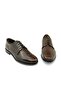 Genuine Snake Skin Lace-Up Men's Shoes Z150 Orj.Pi̇ton Kahve (Original Python Brown) - 4