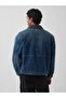Erkek Mavi Denim Workwear Ceket - 5