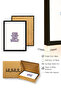 Black Wooden Framed Retro Typography Poster - Motivational Quotes |   Huhu2817 - Single Table Black Frame - 3