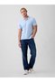 Men's Light Blue Logo Piqué Polo Neck T-Shirt - 5