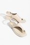 Women's Gold Buckle Flip-Flop Casual Sandals