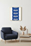 Natural Wood Framed Retro Movie Ticket Table - Film Themed |   Huhu2394 - Single Table Natural Wood Frame
